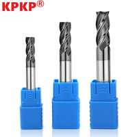 Hrc50 4 Flute Milling Cutter Endmill Alloy Tungsten Steel Cnc Maching Wholesale Top Milling Machine Tools For Steel Woodworking