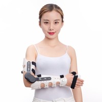 Adjustable elbow joint fixation support wrist palm forearm upper arm forearm lower end fracture reduction
