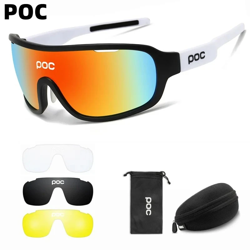 POC Fahrradfahren Sportbrille Jungen und Mädchen Laufen Marathon Cross Country MTB DH Outdoor-Sport-Sonnenbrille – Detail 3