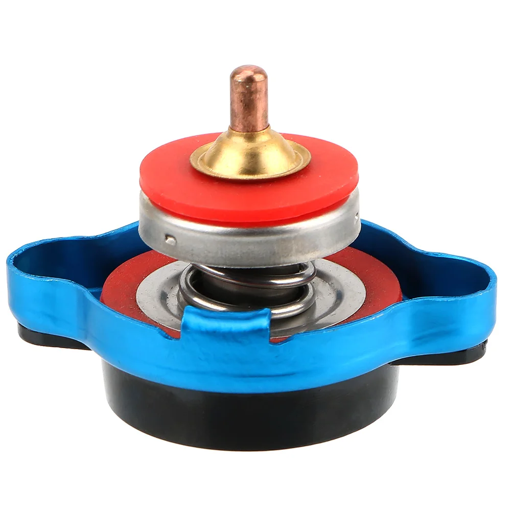 Pressure Balance Function Thermo Radiator Cap Tank Cover Replacement Temperature Gauge 0.9/1.1/1.3 Bar Car Accessories