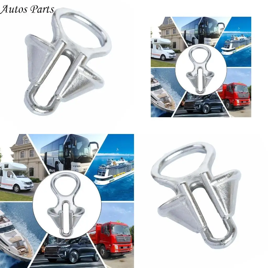 

57BA Anchors Chain Stopper Hardware Boats Marine Accessories Anchors Chain Lock Rope Mooring Device for 6-8mm/8-10mm Rope