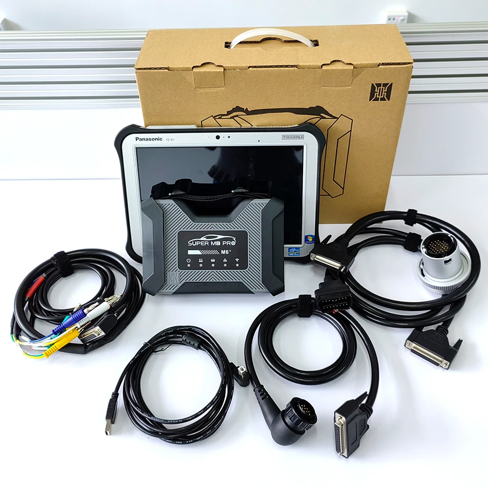 

Беспроводной инструмент для диагностики звезд DoIP VCI M6 Super MB Pro M6 M6 + полный комплект xentry DOIP PK MB Star C4 C5 C6 + фотографический планшет, готовый к использованию