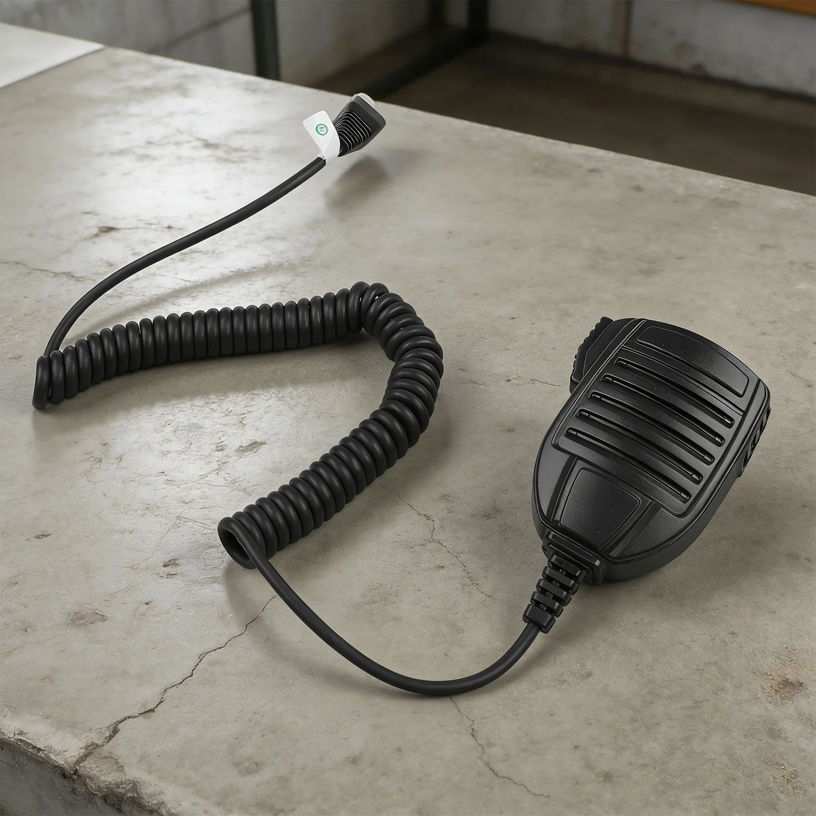 Cable Length 50cm Mobile Microphone Microphone With Clip Hook For Radio Noise-Canceling Microphone 50cm Cable Length