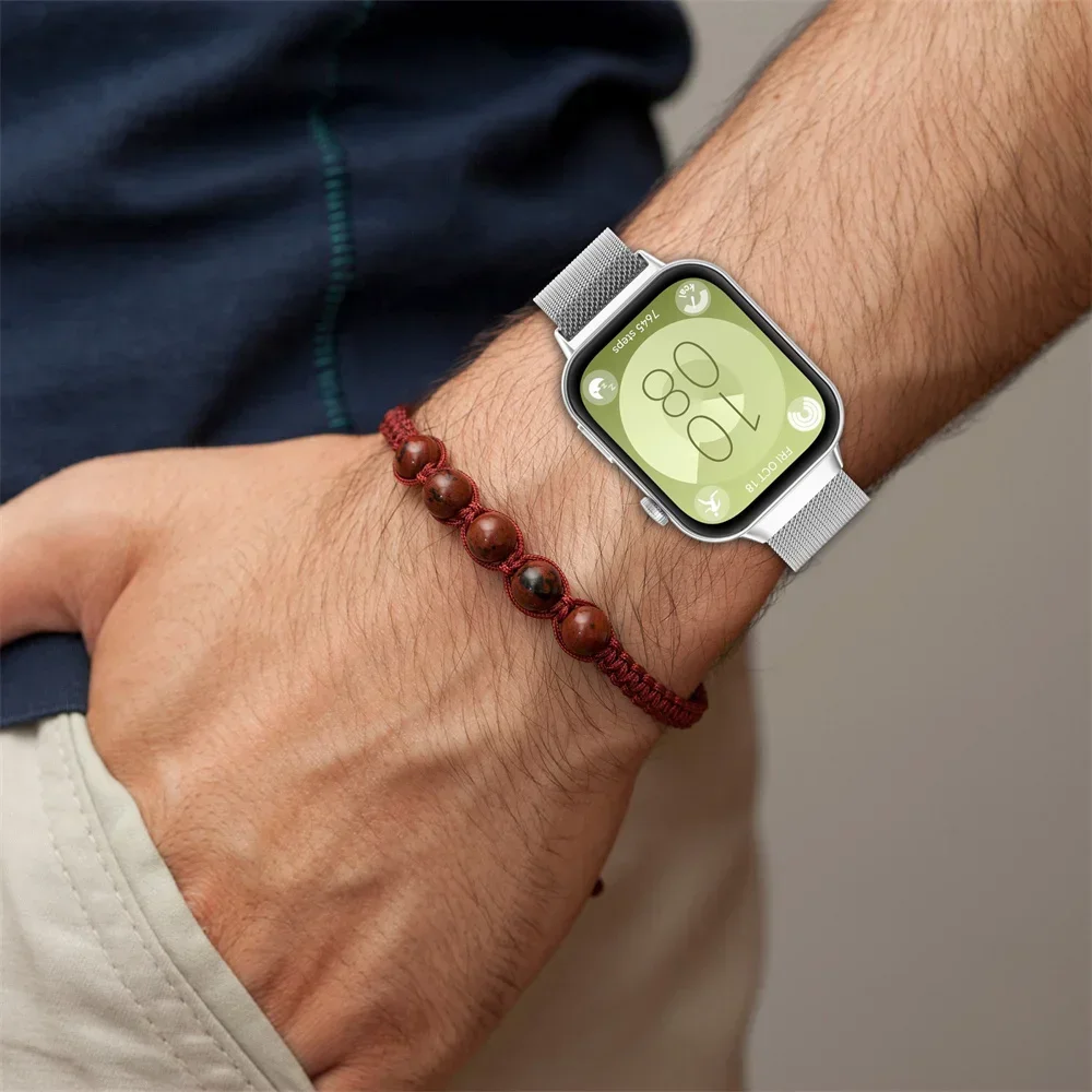 Magnetic Loop Sport Band For Huawei Watch FIT 3 smartwatch stainless steel Strap for Huawei fit3