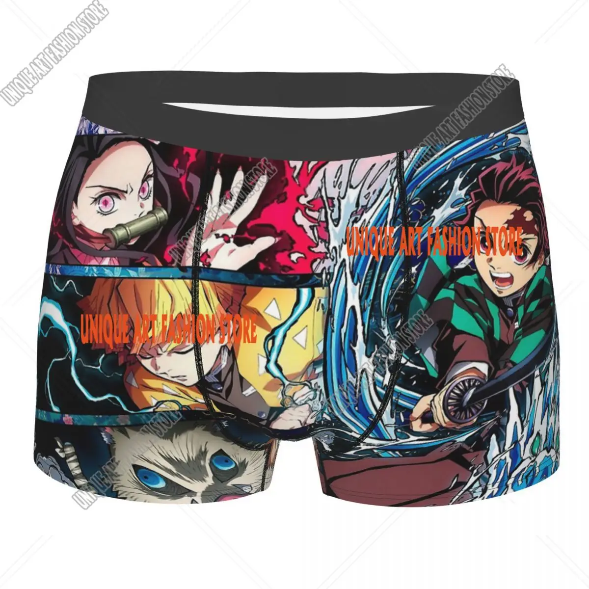 Kimetsu No Yaiba Demon Slayer Anime Underpants Cotton Panties Man Underwear Comfortable Shorts Boxer Briefs