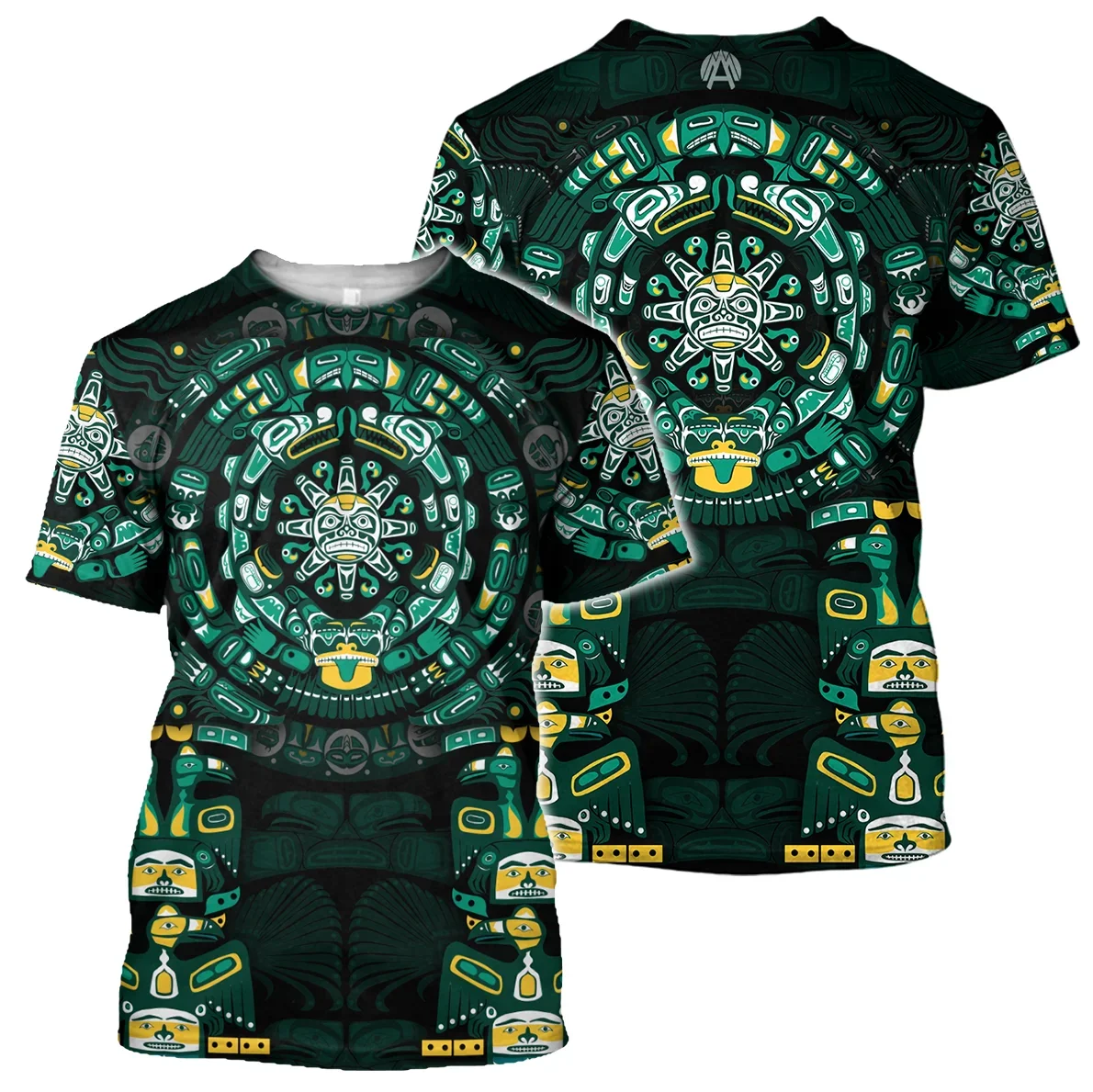 

Aztec Maya Quetzalcoatl God 3D Summer T-Shirt Men/Women Rope Casual Street Wear O-Neck Homme Large Harajuku Top