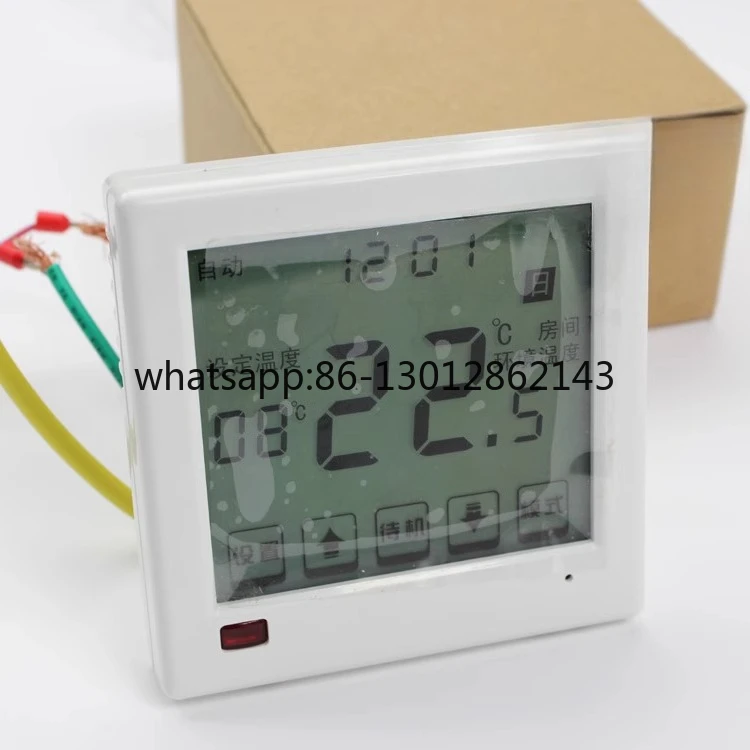 

Touch screen LCD programming thermostat Electric heating film, floor heating switch, temperature control switch