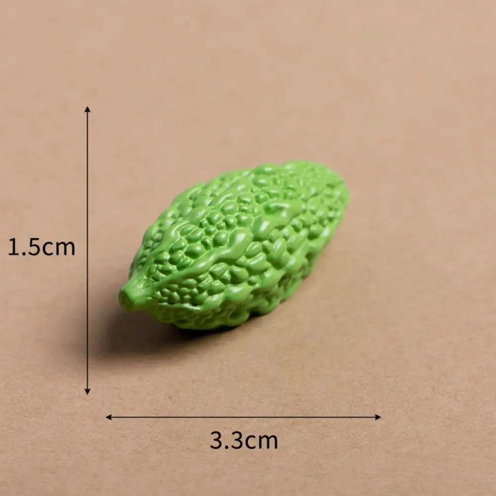 Cute Simulation Vegetables Handicrafts Realistic Vegetables Figurines Miniatures DIY Decorations Mini Vegetables Model