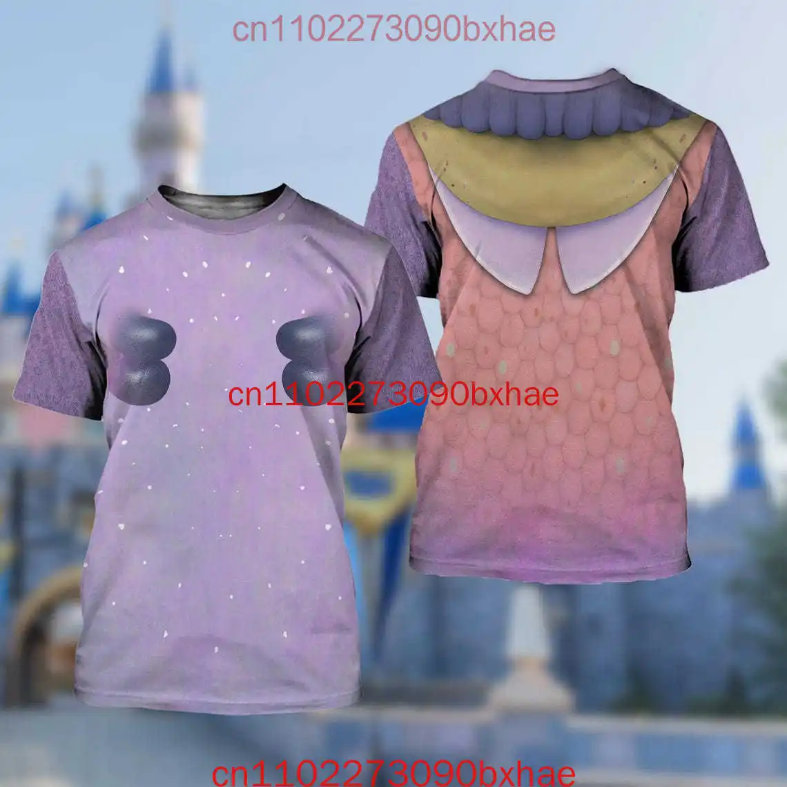 

Disney Elio Halloween Cosplay 3D T-Shirt Cartoon Cosplay Costume Men's and Women's Children's Short Sleeved T-shirt