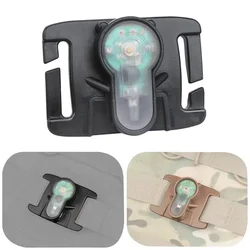 Luz de señal táctica MOLLE estroboscópica portátil para exteriores