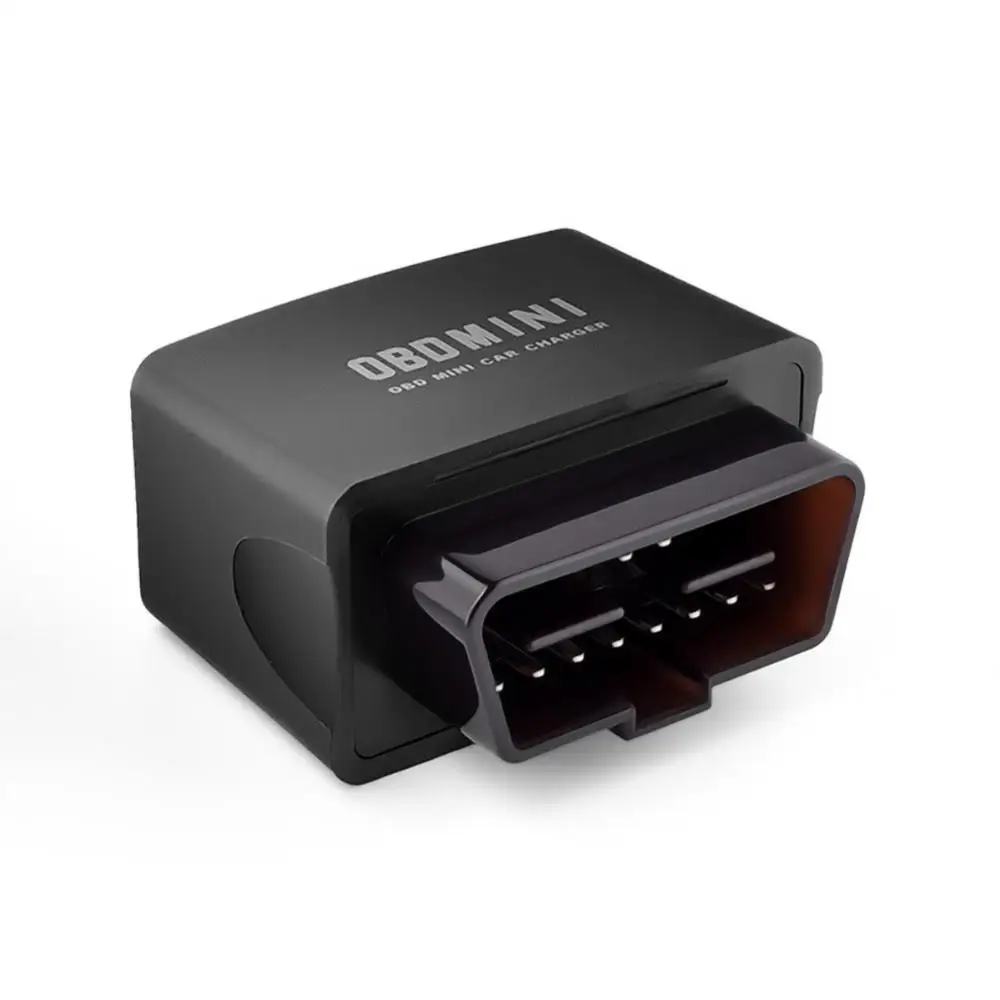 OBD LED 전압 디스플레이 듀얼 USB 충전 포트, 차량용 휴대폰 충전기, 12 V, 24V