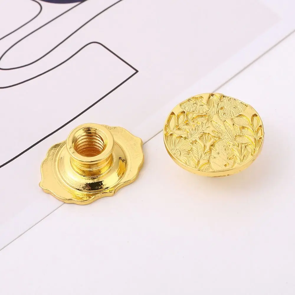 DIY Tool Butterfly Wax Seal Stamp European-style Snowflake Retro Sealing Wax Stamp Head Butterfly Removable