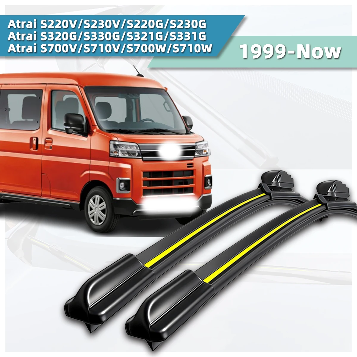 Passend für Daihatsu Atrai S220V/S230V/S220G/S230G/S320G/S330G/S321G/S331G/S700V S710V S700W S710W (1997-2005) Auto-Scheibenwischer