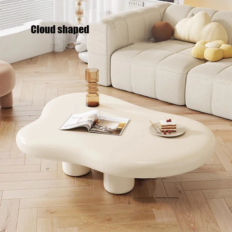 Modern Character Round Small Nordic Furniture Middle Corner Tables Living Room Hall Wooden Japanese Mesinha Dressing Desks