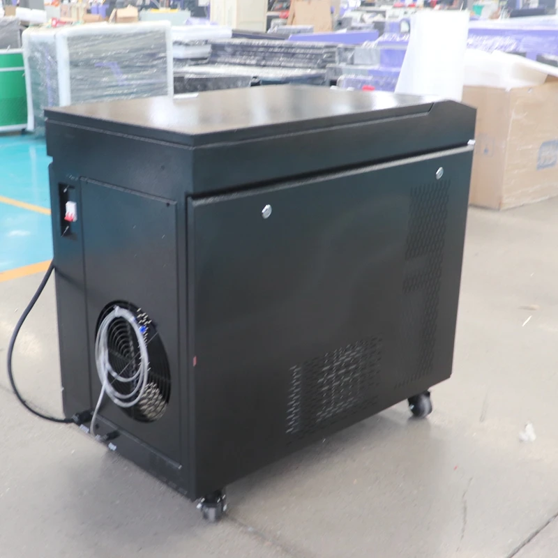 Portable Metal Rust Removal Continous 1000w Fiber Metal Rust Laser Cleaning Machine 1500w 2000w Cleaner Customized Color