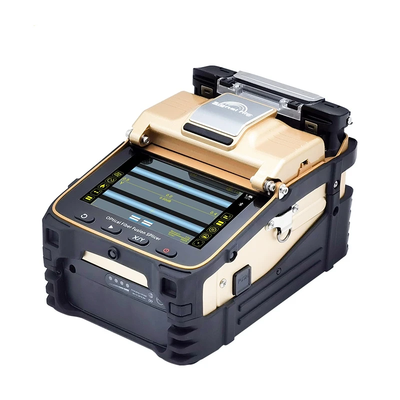 

Top Selling Trunk Line Fiber Optic Fusion Splicer Durable & Portable With Large Capacity Lithium Battery And 5" LCD Screen