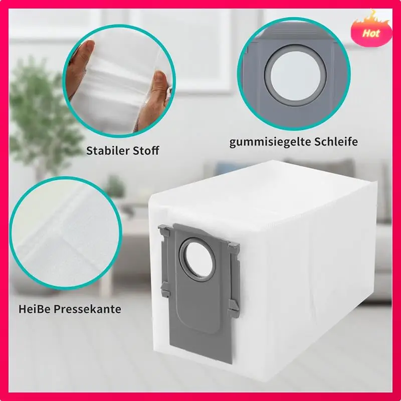 أكياس مكنسة كهربائية AD لقطع غيار ملحقات Roborock Q Revo/Qrevo Pro/Qrevo Maxv/Qrevo S/Qrevo Master/Qrevo Slim/Qrevo Curv