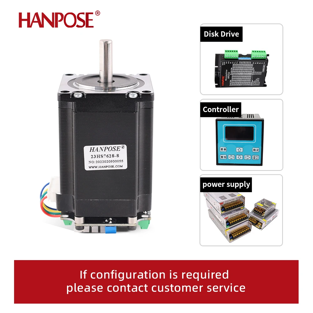 23HS7628-DRV 2.8A NEMA23 خطوة محرك المحرك تحكم لوحة زاوية الاتجاه سرعة قابل للتعديل طابعة ثلاثية الأبعاد متكاملة #5
