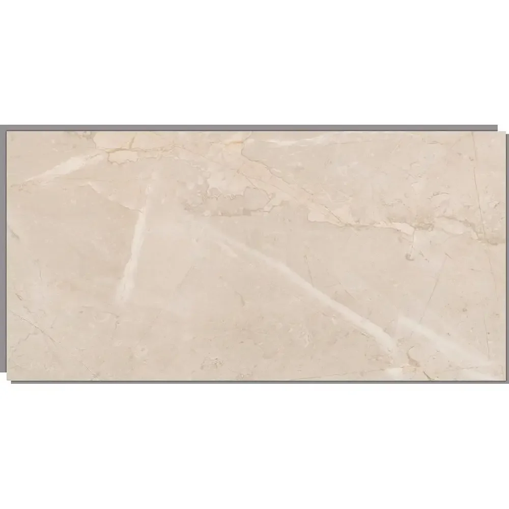 UV-Resistant, Easy Install, Tongue & Groove Wall Tiles - No Grout Needed, Durable Polished Marble Look (8 Pack)