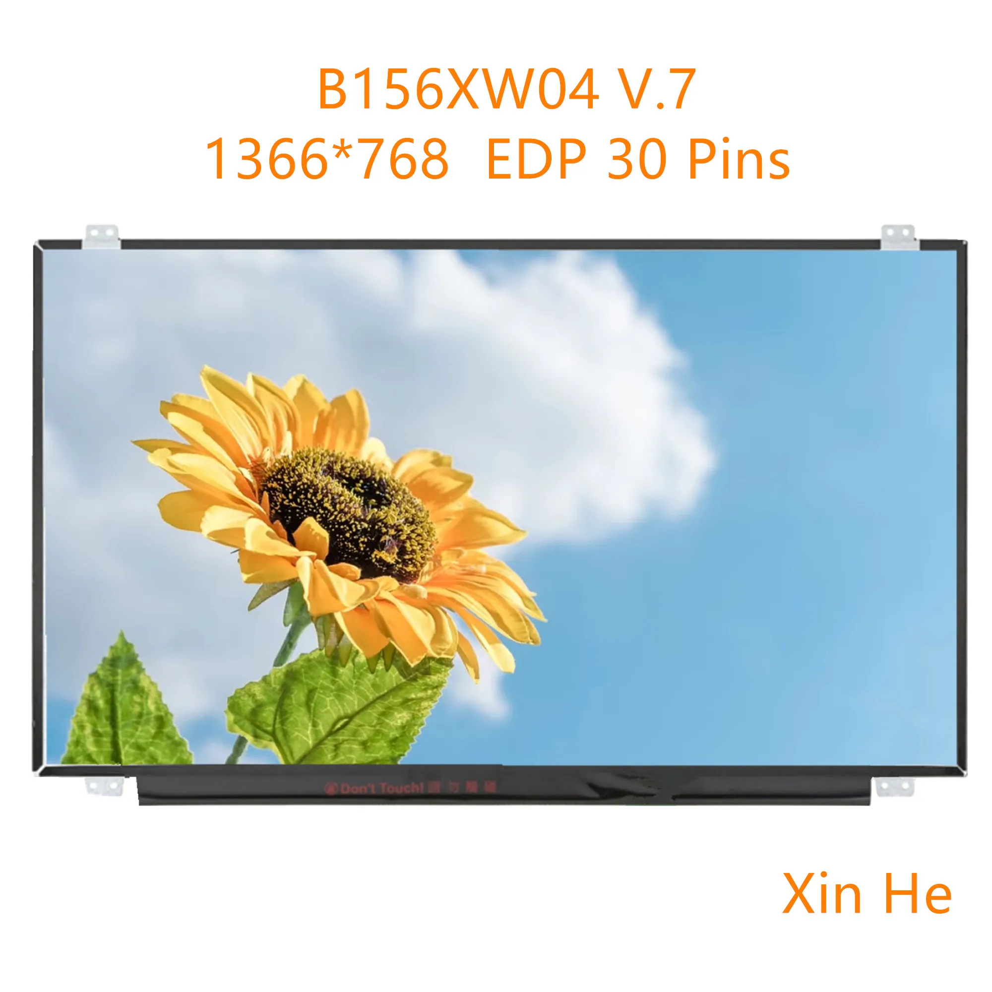 B156XW04 V.7 fit B156XW04 V.8 N156BGE-EB1 N156BGE-E41 NT156WHM-N12 LP156WHU TPA1 B156XTN03.1 LTN156AT31 1366*768 EDP 30 Pins