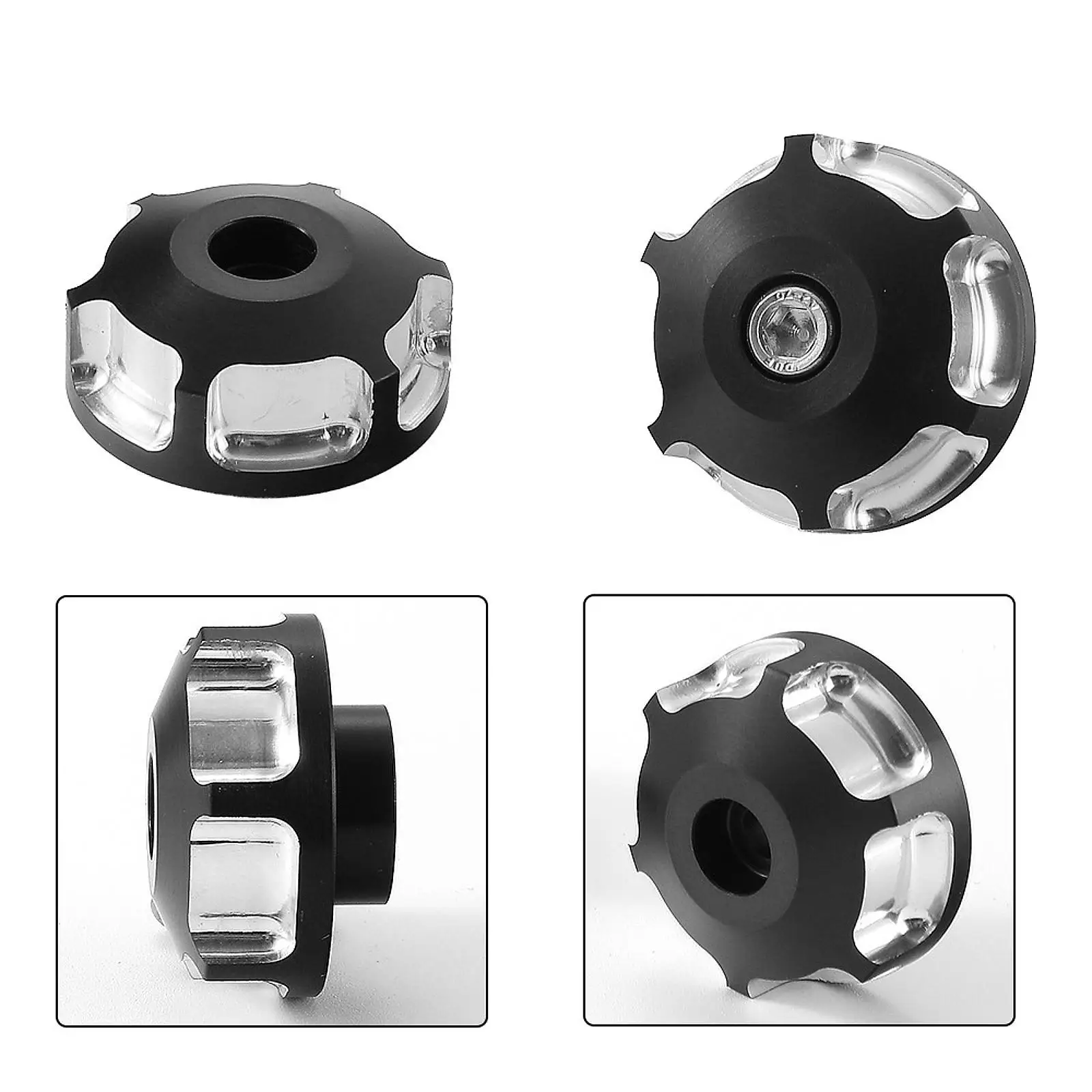 الألومنيوم المقود نهاية الأوزان دراجة نارية قبضة قبعات شريط عالمي ينتهي المكونات يغطي ل Spyder F3 RT RS RSS #6
