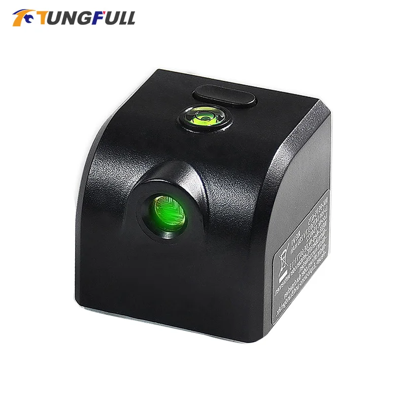 Portable Mini Cross Laser Levels Green Light Laser Beam Horizontal Line Vertical Line Precise Level Tool Cross Lines Laser level