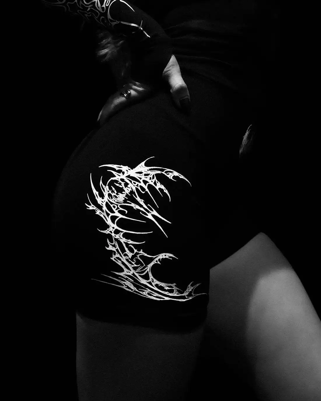 Breathedivinity Damen Hochelastische Po-Formende Fitness-Übungs-Yoga-Shorts – Detail 14