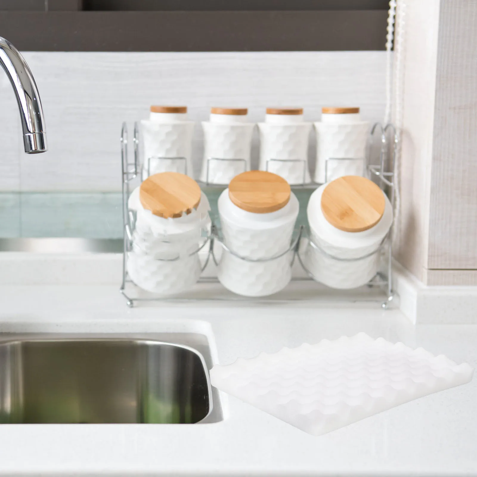 

2Pcs Fondant Texture Mat Reusable Silicone Embossing Mat for Cake Making and Cookie Decorating Tools Fondant Foam Pad