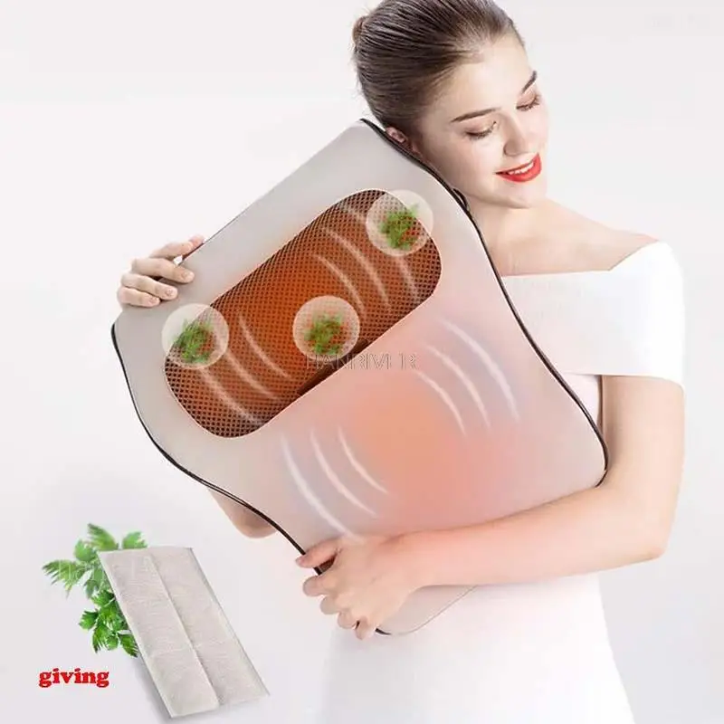 Lumbar and cervical spine massager, shoulder and neck massage device, multifunctional back, waist, and spine massager