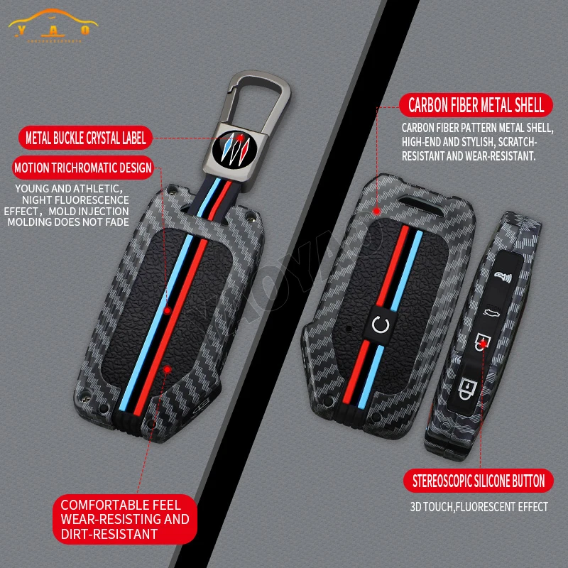 

2025 Zinc Alloy Key Case Cover For Kia Sportage 2023 Kia Ray Sorento Soul Telluride Cerato 2020 K5 K8 2022