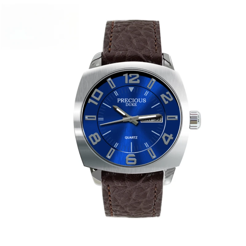

Elite Men's Business Classic Calendar Luminous Watch Vintage Leather Quartz Watch for Man Luxury Relojes Para Hombres De Lujo