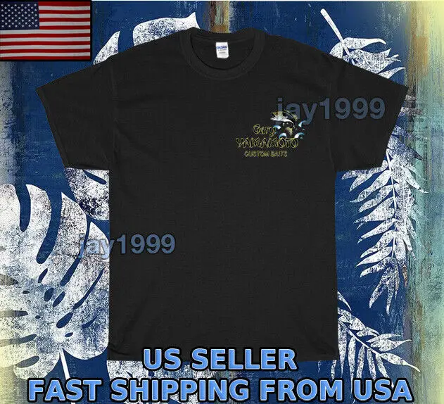 NEW SHIRT GARY YAMAMOTO CUSTOM BAITS LOGO UNISEX T-SHIRT FUNNY MEN'S SIZE S-5XL