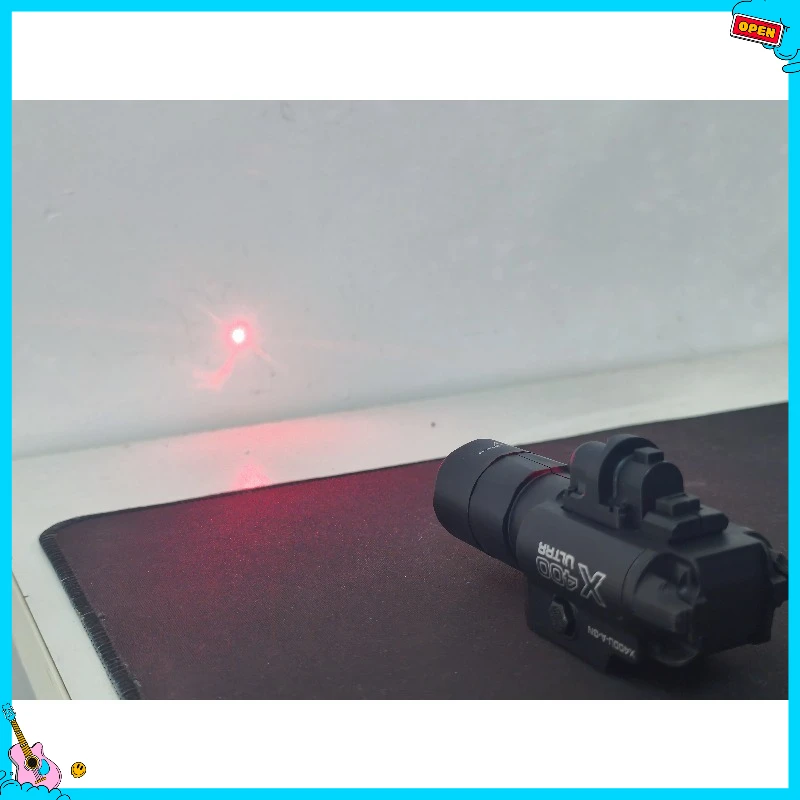 

Тактический фонарь-стробоскоп X300U X400U (модель 2026 года) с LED-подсветкой для охоты, крепление на 20-мм планку, для использования на открытом воздухе