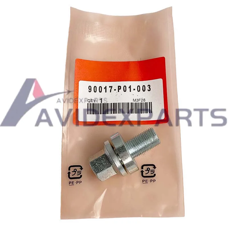1 Uds 90017-P01-003 para Honda Civic accesorios automotrices perno de polea de cigüeñal profesional 04133-P01-305