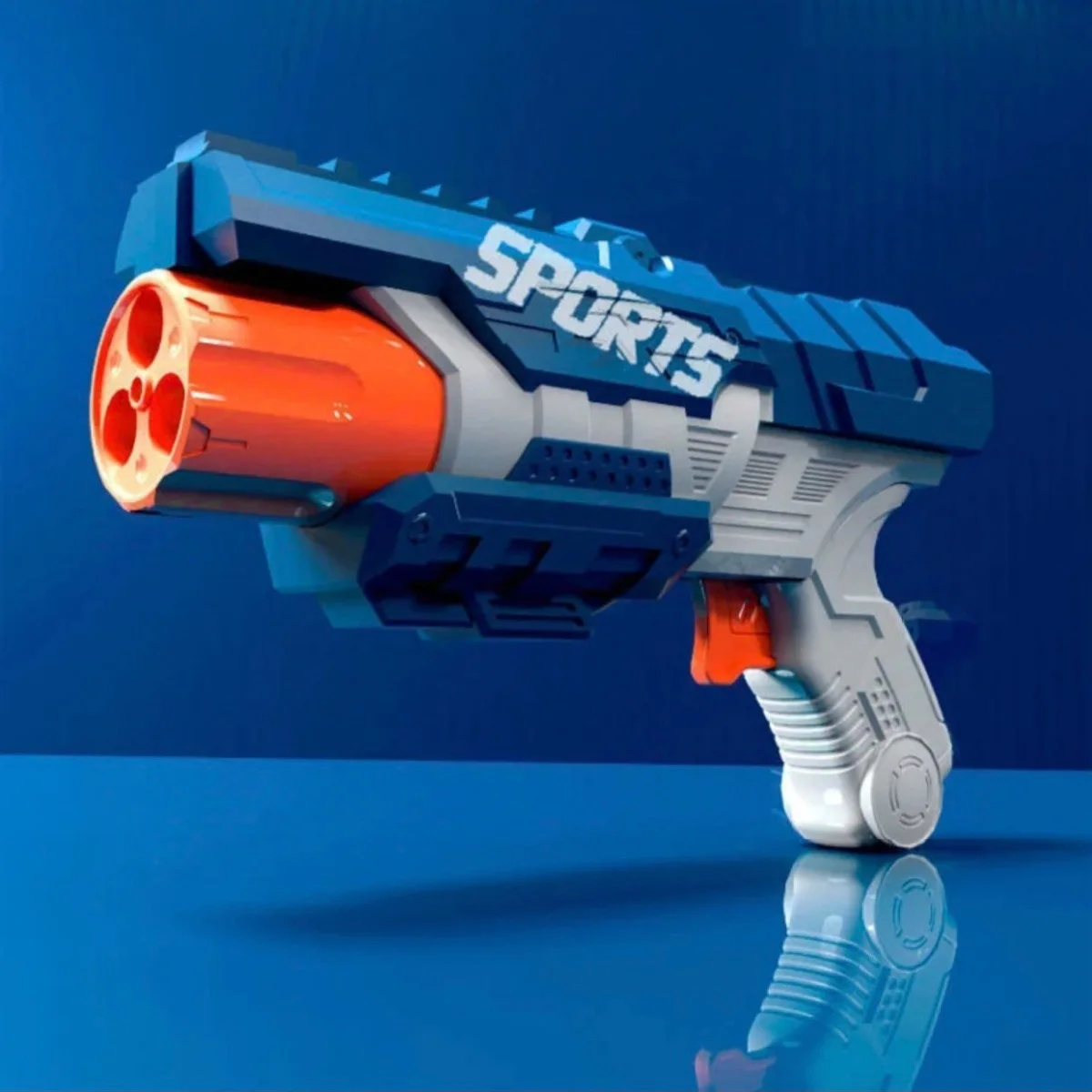 Bambini Proiettili morbidi Pistole Giocattoli Air Powered Sicurezza Eva Pistole a proiettile morbide Freccette Airsoft Foro cavo Testa Schiuma Dardo Tiro Pistole giocattolo