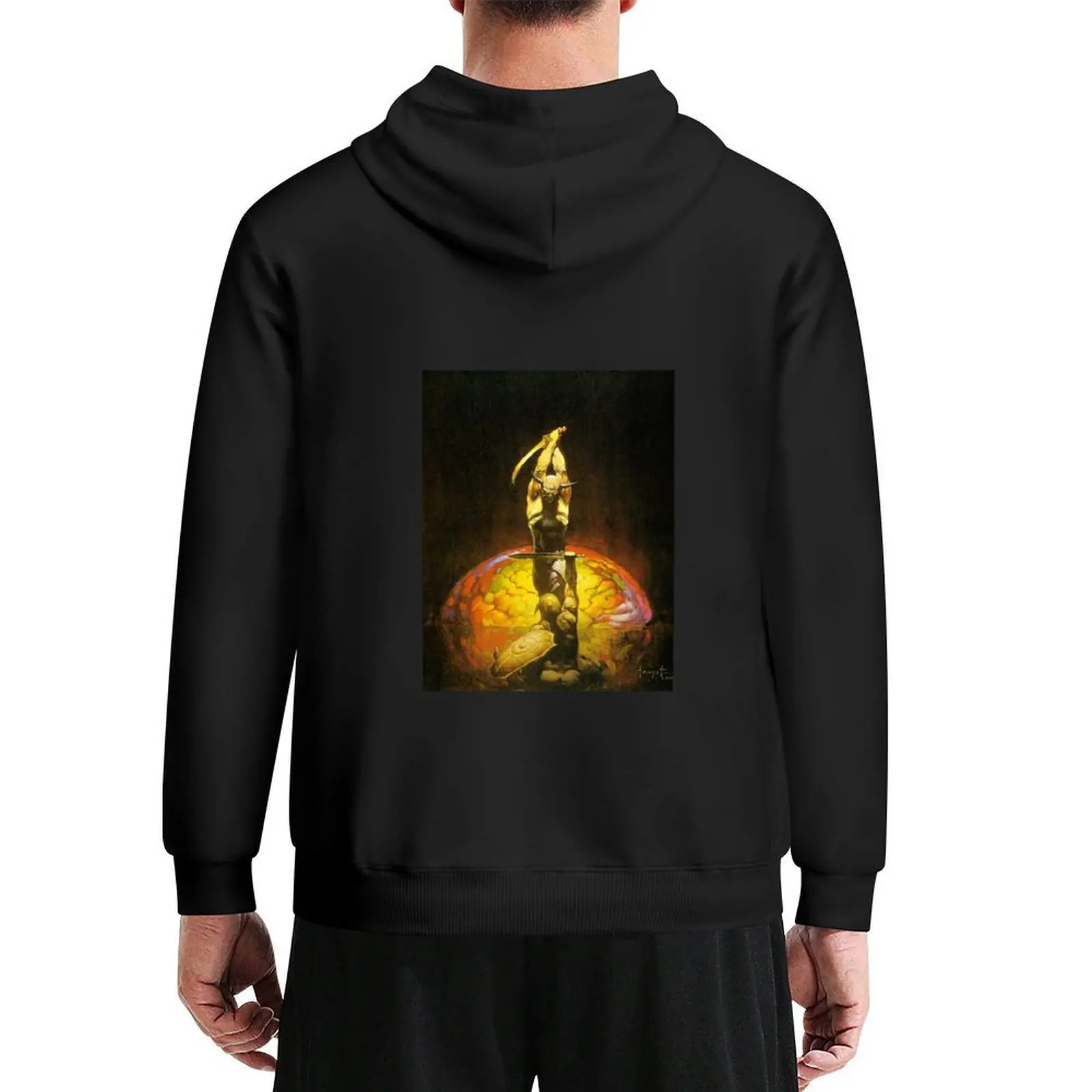 

Frank Frazetta Hoodie men's clothes men clothes korean autumn clothes men's clothing hoodie oversize