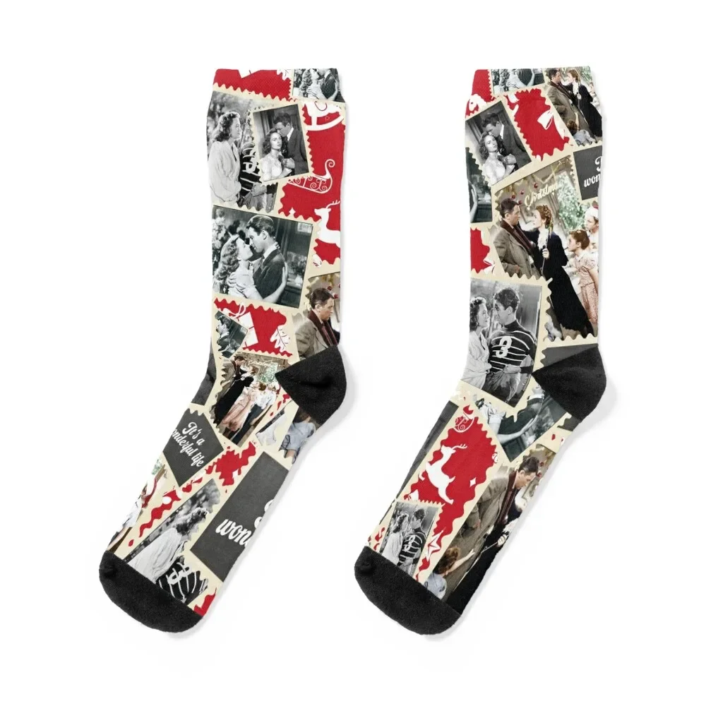 

It's wonderful life, Frank Capra, film, 40s Socks Hiking boots soccer anti-slip Stockings man Man Socks Women's