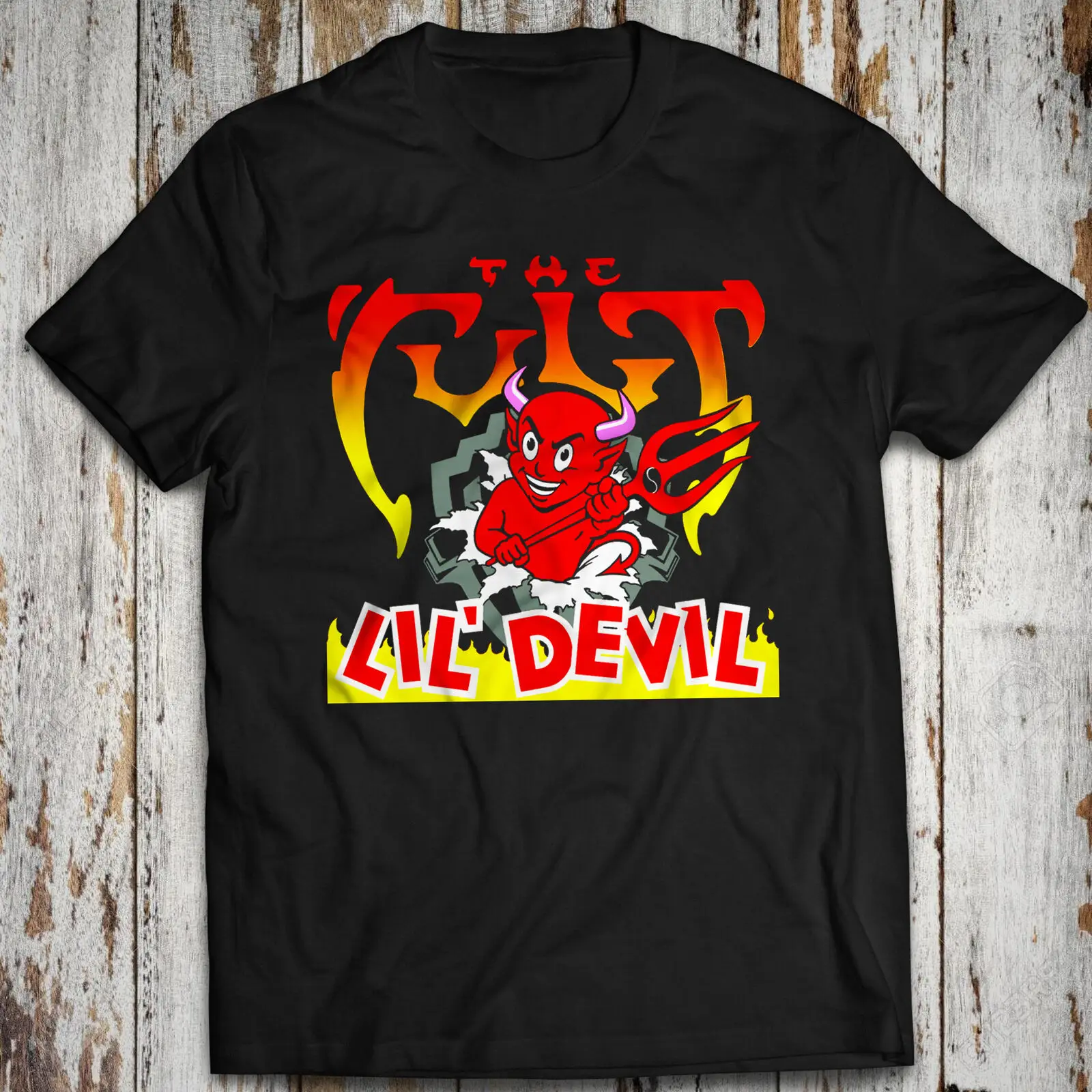 Classic Lil' Devil T-Shirt The Cult Electric Ian Astbury Rock Tee