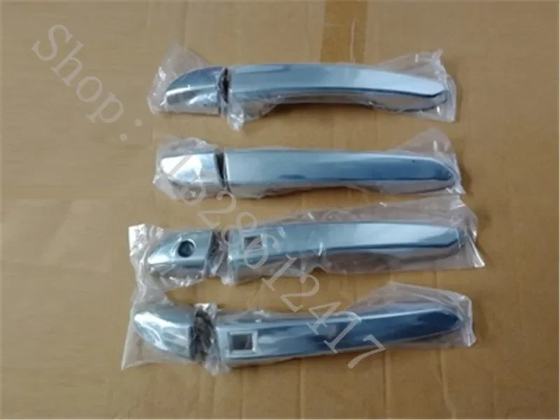 

For Hyundai Tucson 2015 2016-2020 ABS Chrome Door Handle Covers Trim Decoration car handle protector door handle backlight