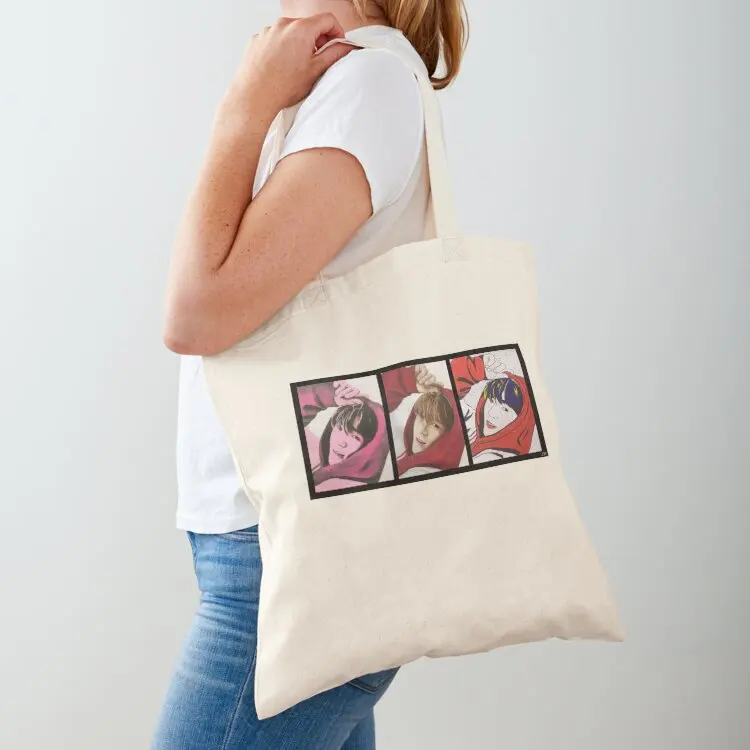 

NCT Jeno Pop Art Oil Paint Triptych Tote Bag Beach bag shopper bag women Women's bags Cloth bags
