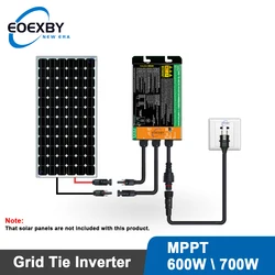 EOEXBY Micro Inverter  MPPT for Solar PV Grid Tie System 600W 700W DC26V-46V Solar Input AC110V-240V Out