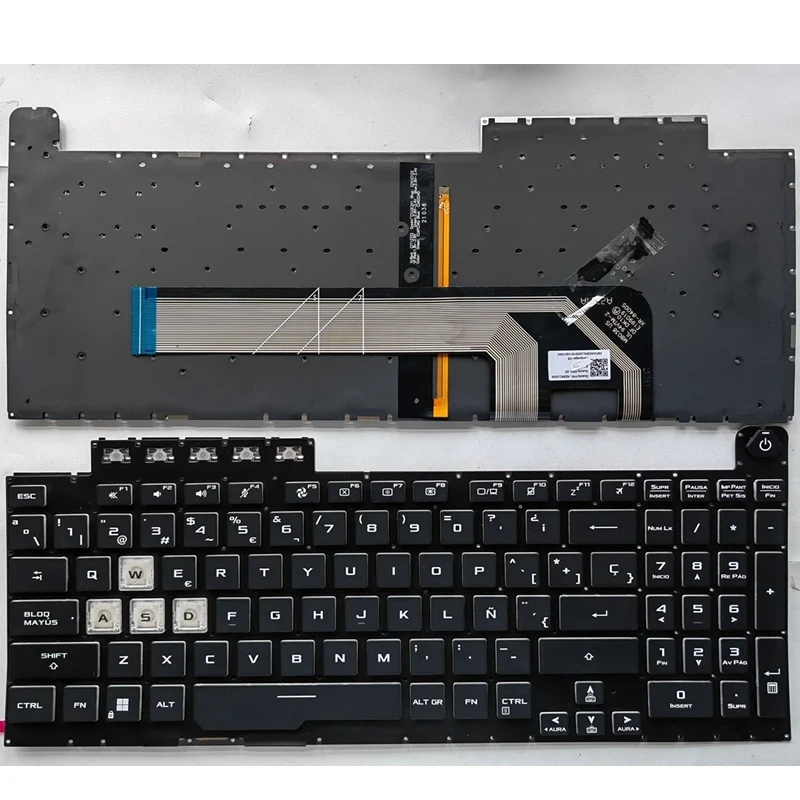 GZEELE US-Tastatur für ASUS TUF Gaming A15 FA506 FA506iu FA506iv Fa506ii TUF A17 FA706 Fa706ii FA706iu FX506 FX506L FX706 FX706H TUF706 8