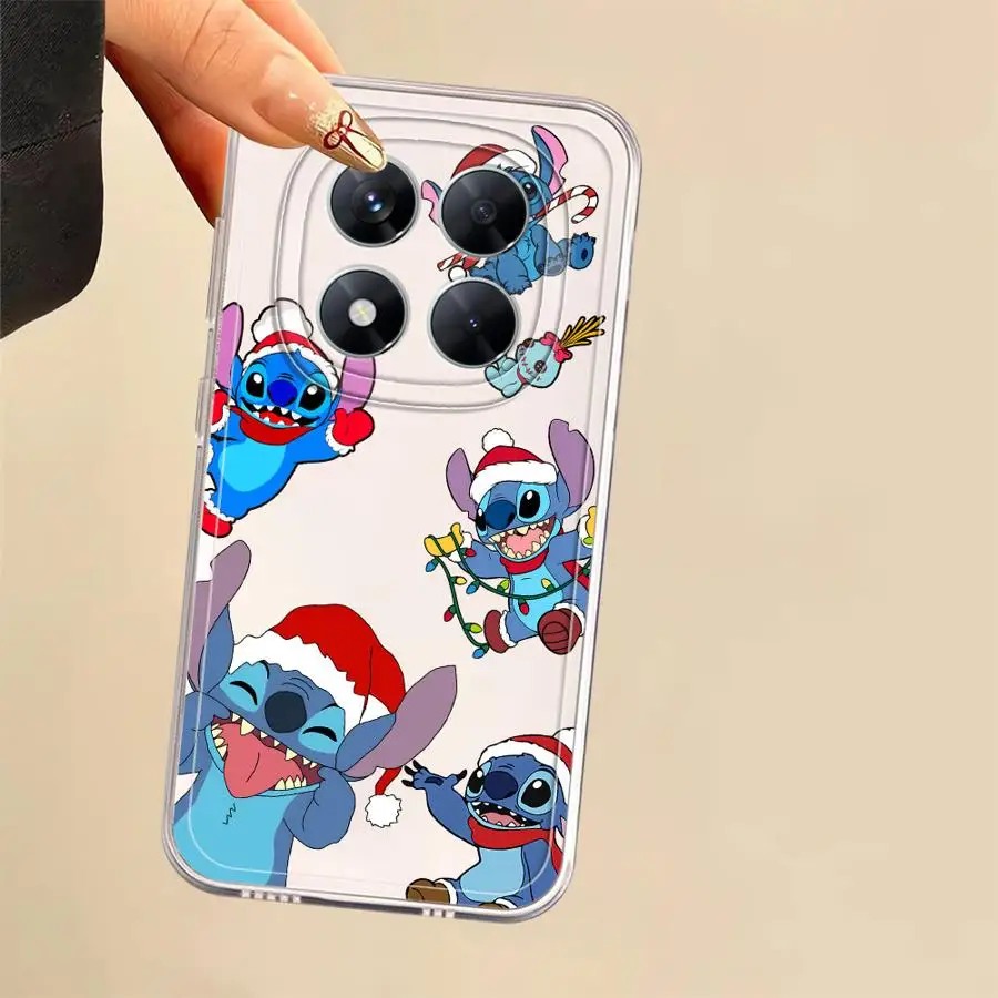 غطاء حماية شفاف لطيف لعيد الميلاد لهاتف Xiaomi Poco X4 M3 X3 Pro X4 GT X5 X3 NFC #5