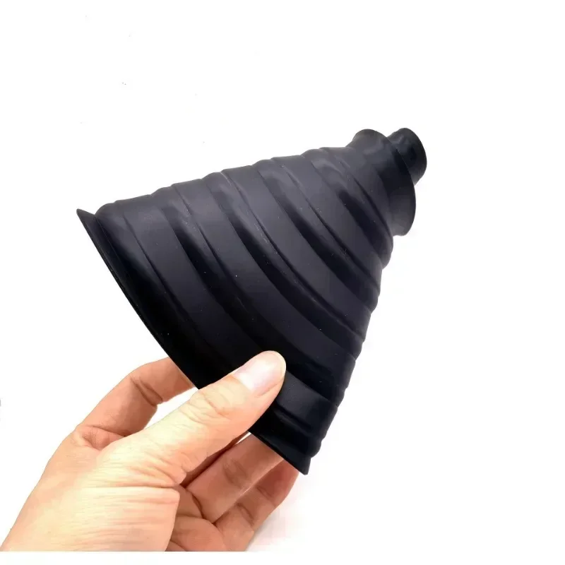 Rubber Camera Lens Hood Anti-glass Ultimate Anti-reflective Silicone Photos Hood Reflection-Free Photos for Nikon Canon Sony Cam