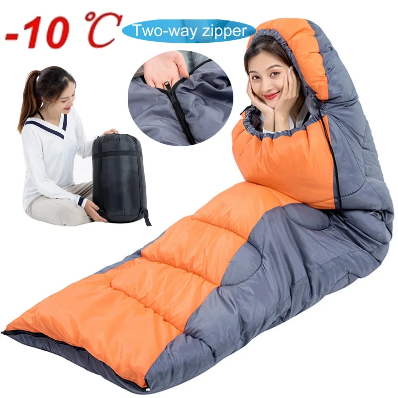 

Camping Sleeping Bag Waterproof Warm Ultralight 4 Season Warm Envelope Backpacking Sleeping Bags for Outdoor Traveling Hiking
