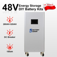 Pre-sale DIY Box 48V with JK 16S 200A Smart BMS LiFePO4 Battery Case 51.2V DIY Kits 280AH 320AH BT Assemble Pack PB2A16S20P