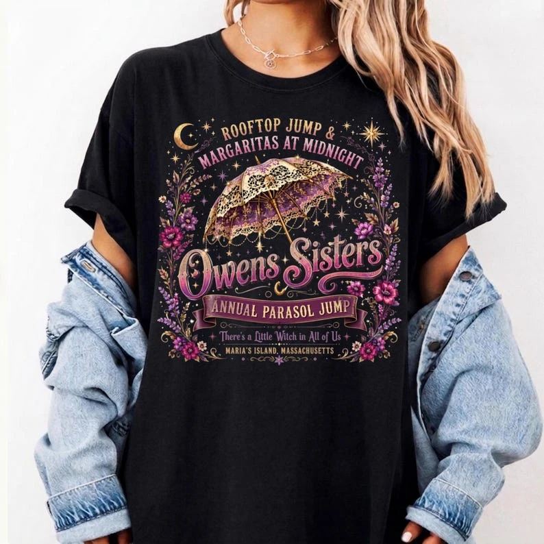 Midnight Margaritas, Salt Rosemary Lavender Love Shirt, Witchy Tee, Margarita Halloween Shirt, Practical Magic Shirt