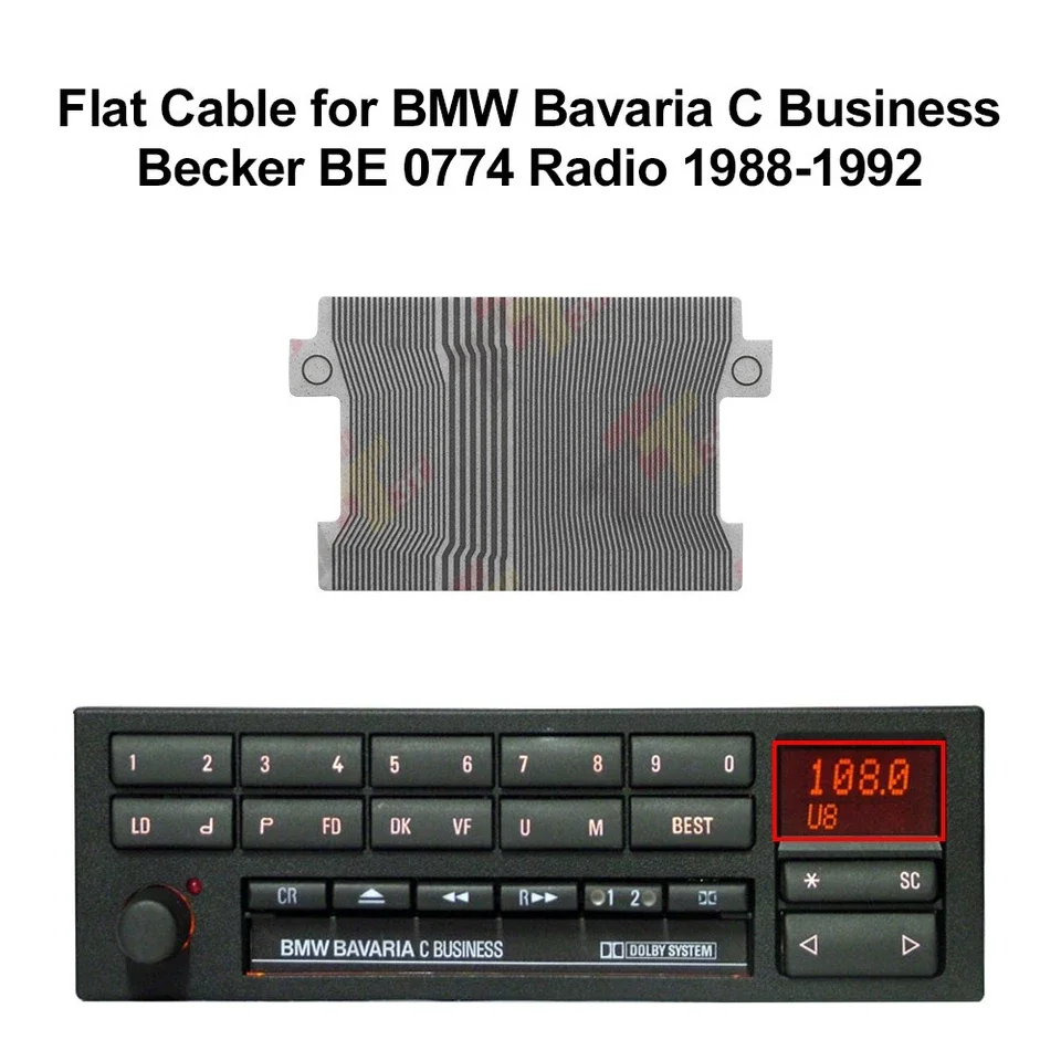 

Плоский кабель для BMW Bavaria C Business Becker BE 0774, аксессуар для радиоустройства