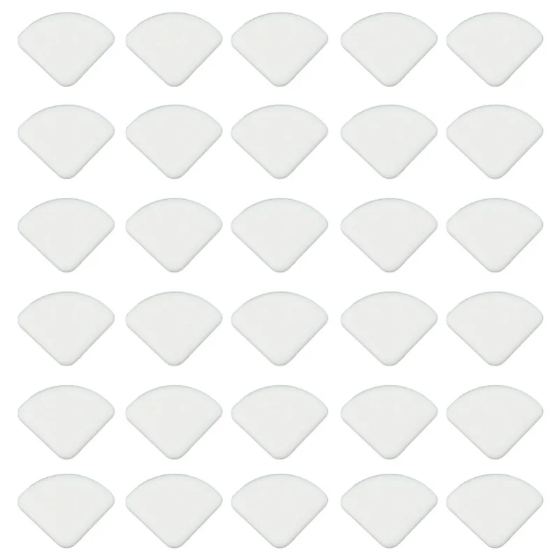 

30pcs Edge Security Silicone Soft Bumper Safe Slim Furniture Edge Bumper For Children Infant White