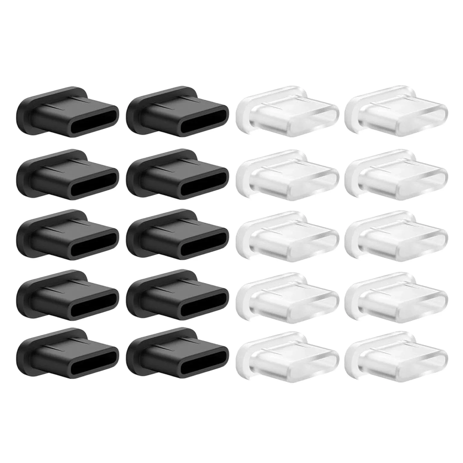 Silikon-Staubstecker Typ C Ladeanschluss-Schutz Stopper-Kappenabdeckung für iPhone 17 16 15 Pro Max Samsung Xiaomi Anti-Staub-Stecker